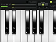 Game background of Real Piano Online