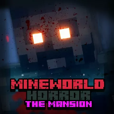 Game background of MineWorld Horror The Mansion