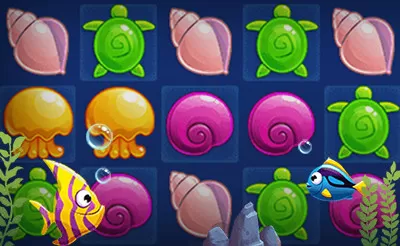 Game background of Aquablitz