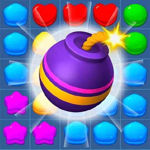 Game background of Cube Blast