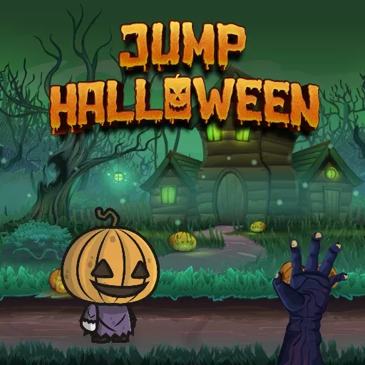 Game background of Halloween Jump