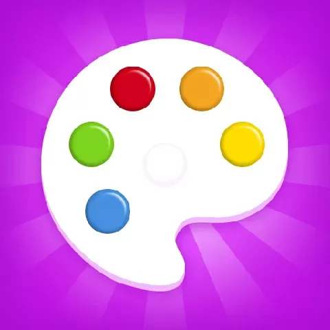 Game background of Fun Colors