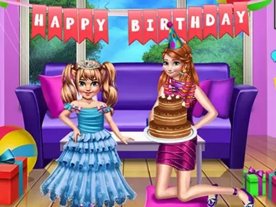 Game background of Birthday Suprise Party