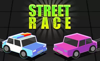 Game background of Street Race Police