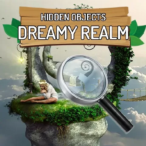 Game background of Hidden Objects Dreamy Realm