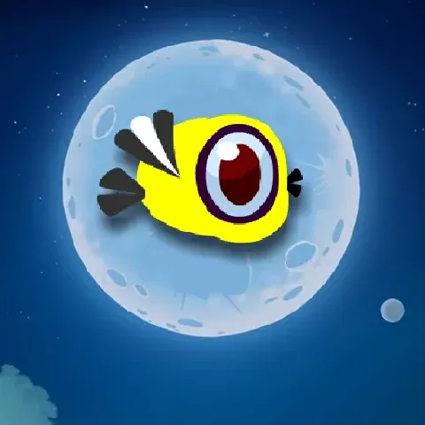 Game background of Yellow Bird Adventure